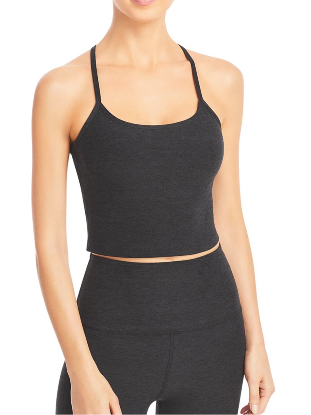 Slim Racerback Cropped Top by Beyond Yoga